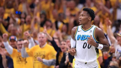 Playoffs de la NBA: Benédict de Pacers Mathurin ejected after altercation with the hunter of the riders in the match 4 Playoffs de la NBA: Benédict de Pacers Mathurin ejected after altercation with the hunter of the riders in the match 4