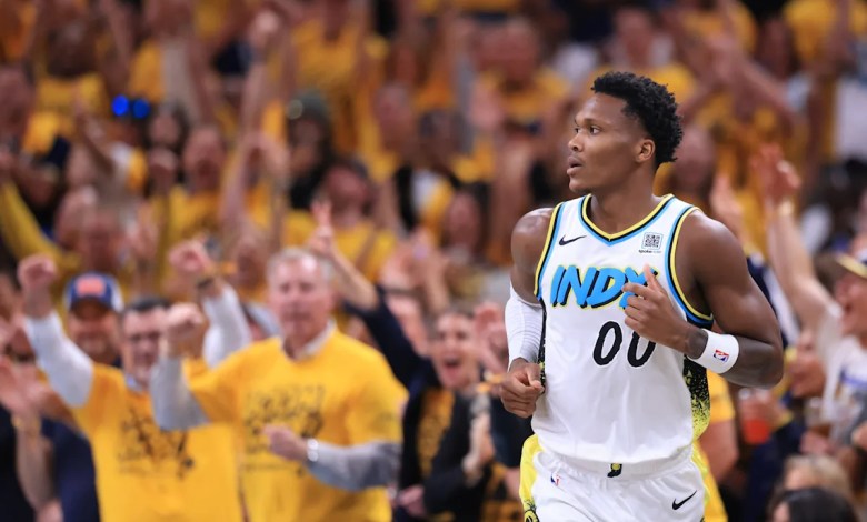 Playoffs de la NBA: Benédict de Pacers Mathurin ejected after altercation with the hunter of the riders in the match 4 Playoffs de la NBA: Benédict de Pacers Mathurin ejected after altercation with the hunter of the riders in the match 4