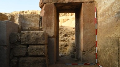 Remains of an ancient royal temple dedicated to the sun god discovered in Egypt Remains of an ancient royal temple dedicated to the sun god discovered in Egypt