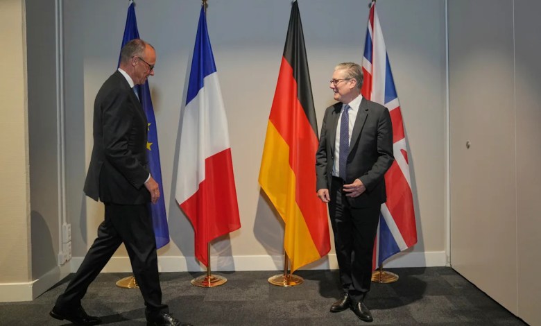The leaders of the United Kingdom and Germany to sign a Defense, Trade and Migration Treaty The leaders of the United Kingdom and Germany to sign a Defense, Trade and Migration Treaty