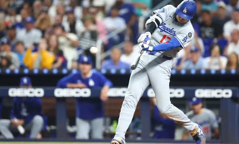 Shohei Ohtani adds to his long list of heroists from Miami with the Home Run the hardest of the 2025 season in the victory of Dodgers Shohei Ohtani adds to his long list of heroists from Miami with the Home Run the hardest of the 2025 season in the victory of Dodgers