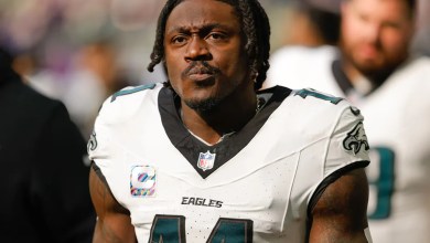 Eagles WR AJ Brown misses second straight practice just days after posting cryptic caption on social media Eagles WR AJ Brown misses second straight practice just days after posting cryptic caption on social media