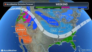 Triple polar vortex drops temperatures in central and eastern US as first Arctic cold blast arrives Triple polar vortex drops temperatures in central and eastern US as first Arctic cold blast arrives