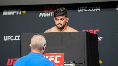 A UFC fighter previously prohibited from Welter now too heavy for the average weight, lacks five pounds for the main “Noche” card A UFC fighter previously prohibited from Welter now too heavy for the average weight, lacks five pounds for the main “Noche” card
