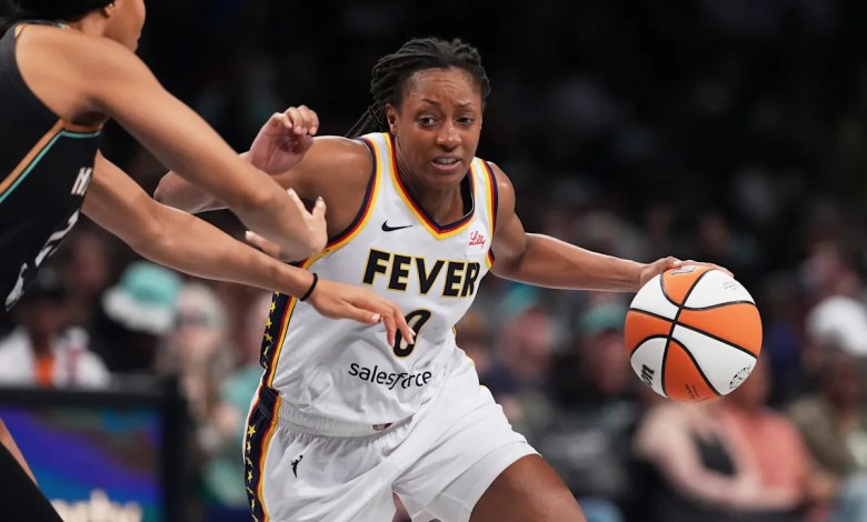 Playing the game of stars at home creates a special feeling for Kelsey Mitchell, Indiana Fever Players Playing the game of stars at home creates a special feeling for Kelsey Mitchell, Indiana Fever Players
