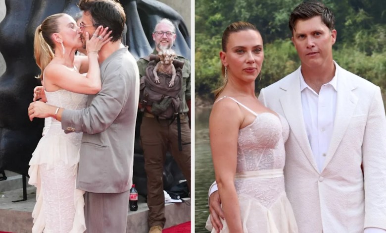 After photos of Scarlett Johansson and Jonathan Bailey kiss on the red carpet became viral, Jonathan addressed to the moments After photos of Scarlett Johansson and Jonathan Bailey kiss on the red carpet became viral, Jonathan addressed to the moments