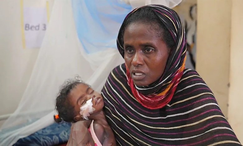 War in Sudan left mother facing impossible choice War in Sudan left mother facing impossible choice