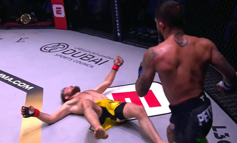 PFL Dubai video: Sergio Pettis arrives at the “Unreal” Ko of the year candidate on Magomed Magomedov PFL Dubai video: Sergio Pettis arrives at the “Unreal” Ko of the year candidate on Magomed Magomedov