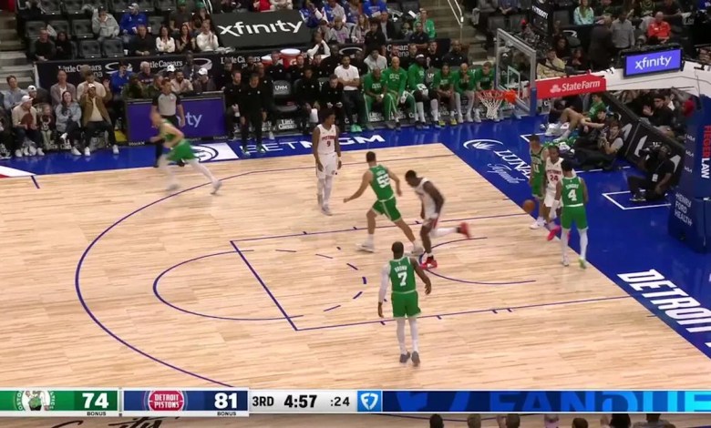 Celtics vs Pistons Game Highlights Celtics vs Pistons Game Highlights