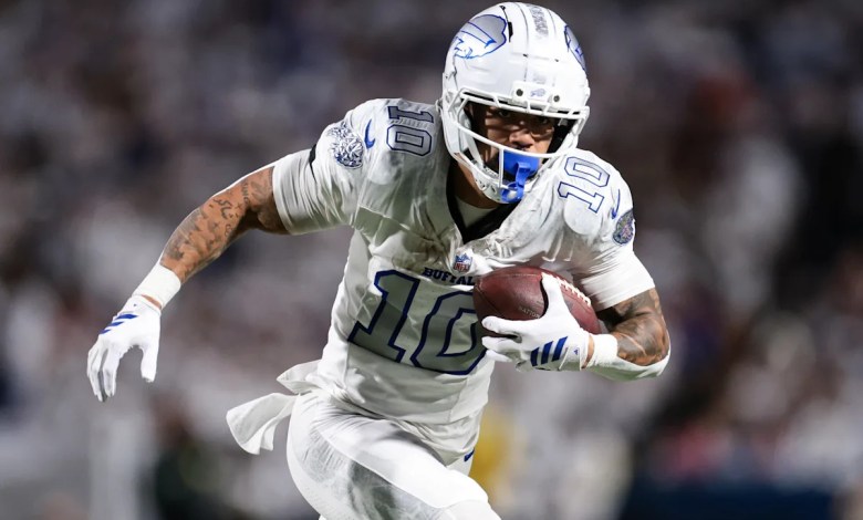Khalil Shakir Starts or Sits: Week 8 Fantasy Football Tips Khalil Shakir Starts or Sits: Week 8 Fantasy Football Tips