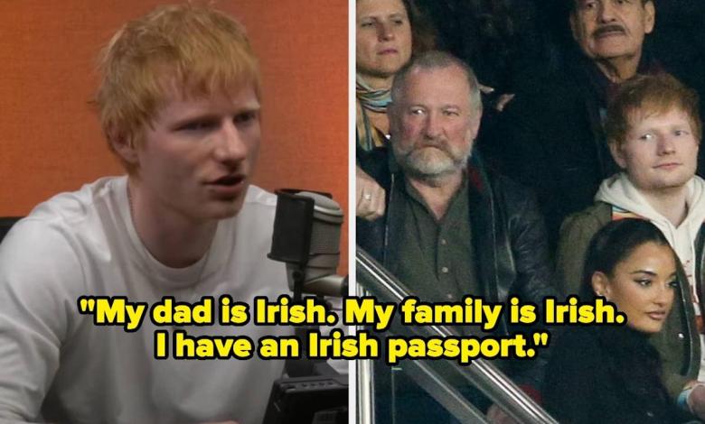 Only a few hours after his quotes on the cultural identification of the Irishman triggered a general mockery, Ed Sheeran retaliated Only a few hours after his quotes on the cultural identification of the Irishman triggered a general mockery, Ed Sheeran retaliated