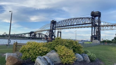 Maintenance of the Sault International Bridge keeps the bridge in good condition Maintenance of the Sault International Bridge keeps the bridge in good condition