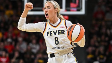 Sophie Cunningham with an ankle injury before the opening of the fever season against Chicago Sophie Cunningham with an ankle injury before the opening of the fever season against Chicago