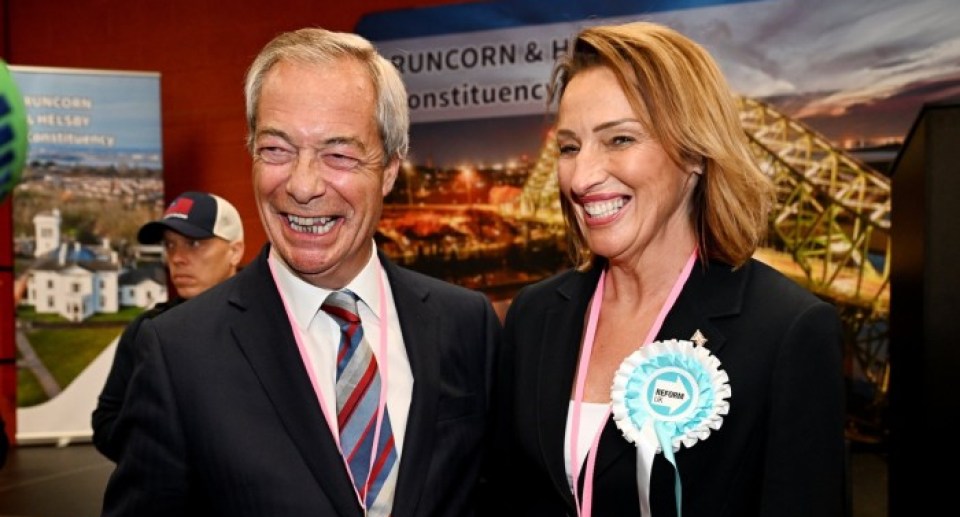 Reform UK wins Runcorn by-election by six votes in blow to Labour Reform UK wins Runcorn by-election by six votes in blow to Labour