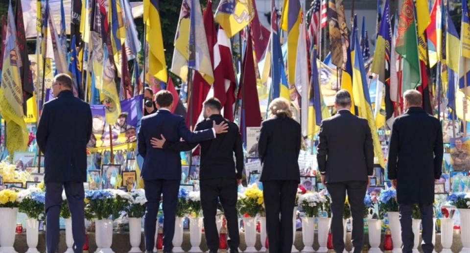 European leaders travel to Kyiv in push for 30-day ceasefire European leaders travel to Kyiv in push for 30-day ceasefire
