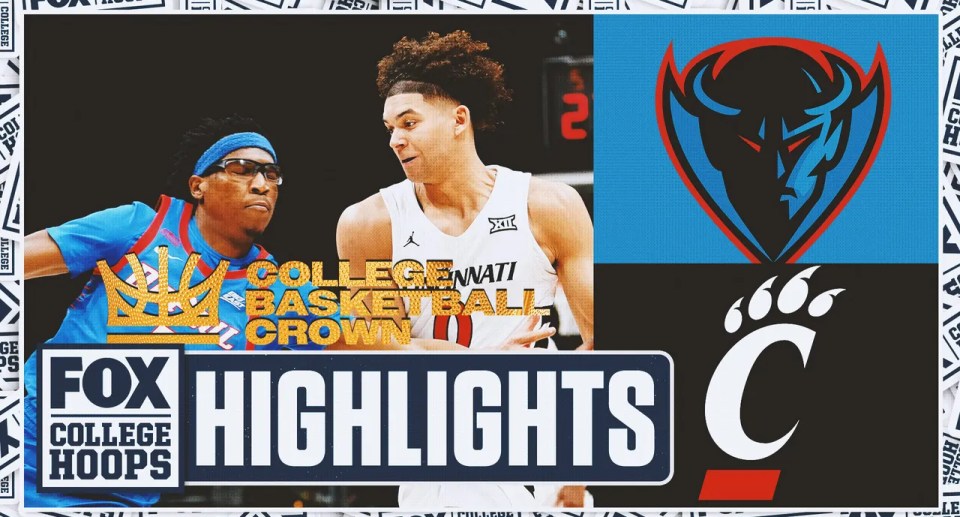 DePaul Blue Demons vs. Cincinnati Bearcats The Crown Highlights | CBB on FOX DePaul Blue Demons vs. Cincinnati Bearcats The Crown Highlights | CBB on FOX