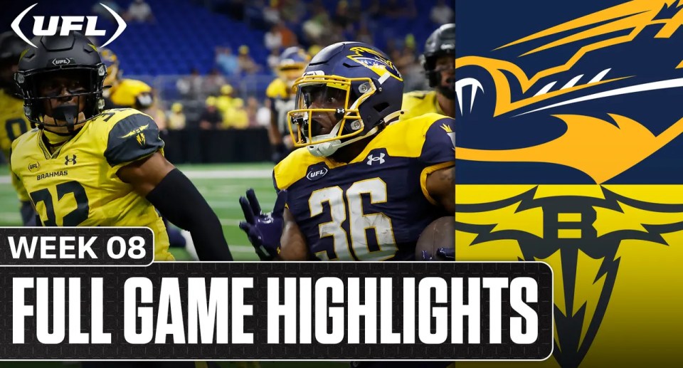 Memphis Showboats vs. San Antonio Brahmas Highlights | United Football League Memphis Showboats vs. San Antonio Brahmas Highlights | United Football League