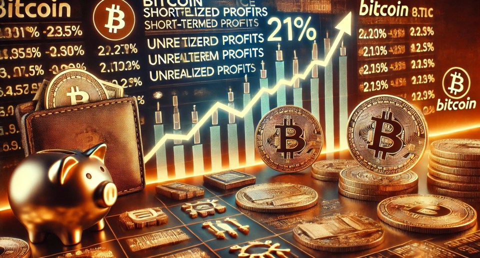 Bitcoin STH Unrealized Profits Reach 21% – Is There Room To Grow? Bitcoin STH Unrealized Profits Reach 21% – Is There Room To Grow?