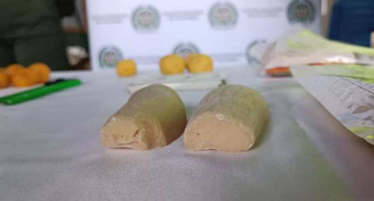 Descubren cargamento de cocaína camuflada en croquetas de yuca y papa Descubren cargamento de cocaína camuflada en croquetas de yuca y papa