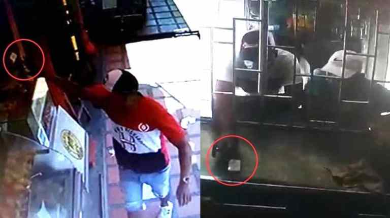 Así entregaban los panfletos los 3 presuntos “Costeños” capturados por el Gaula Así entregaban los panfletos los 3 presuntos “Costeños” capturados por el Gaula