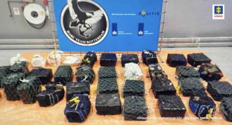 Fiscalía incautó en Holanda tonelada de cocaína que sería del ‘Clan del Golfo’ Fiscalía incautó en Holanda tonelada de cocaína que sería del ‘Clan del Golfo’