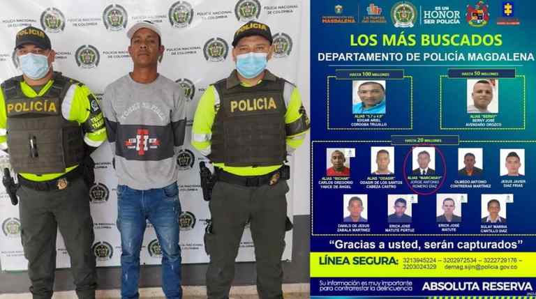 En Baranoa capturaron a uno de los más buscados en el Magdalena En Baranoa capturaron a uno de los más buscados en el Magdalena