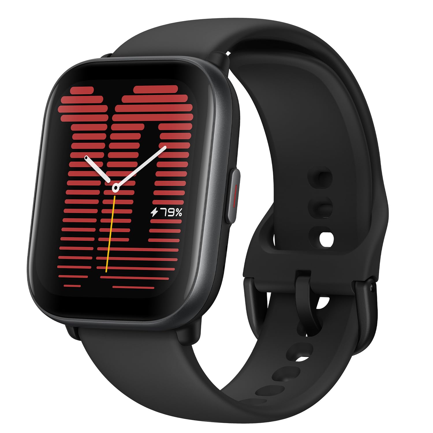 Amazfit Active 42mm AMOLED Smart Watch, Built In GPS, 14Day Battery, 5atm Water Resistant, For iOS & Android, Accurate Readings, BT Calls, Strava Support, Trava Support, TEMPERATUR SENSOR, VO2 MADNIGHT Black) Amazfit Active 42mm AMOLED Smart Watch, Built In GPS, 14Day Battery, 5atm Water Resistant, For iOS & Android, Accurate Readings, BT Calls, Strava Support, Trava Support, TEMPERATUR SENSOR, VO2 MADNIGHT Black)
