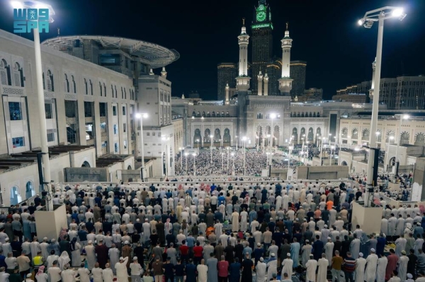 Over 4.1 million gather at Grand Mosque on 29th night of Ramadan Over 4.1 million gather at Grand Mosque on 29th night of Ramadan