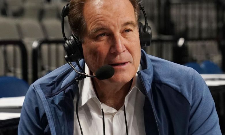 Jim Nantz of CBS Jim Nantz of CBS