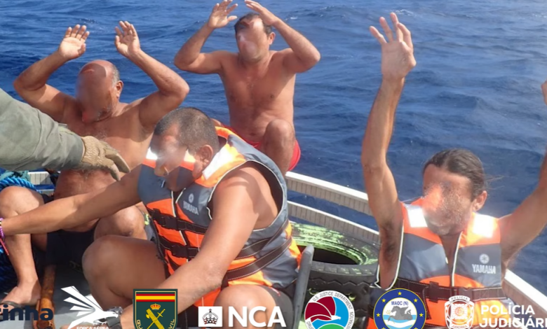Portuguese police said the “Narco suburbs” were filled with 6.5 tons of cocaine and caught cocaine with the help of the Atlantic Ocean. Portuguese police said the “Narco suburbs” were filled with 6.5 tons of cocaine and caught cocaine with the help of the Atlantic Ocean.