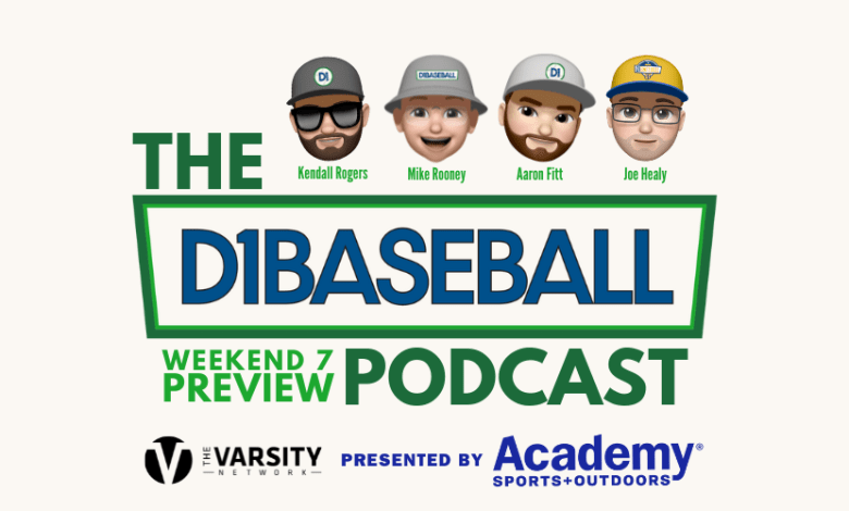 Weekend 7 preview – D1Baseball Podcast • D1BaseBall Weekend 7 preview – D1Baseball Podcast • D1BaseBall