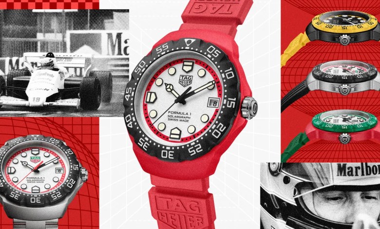 This is how Tag Heuer modified its iconic F1 watch This is how Tag Heuer modified its iconic F1 watch