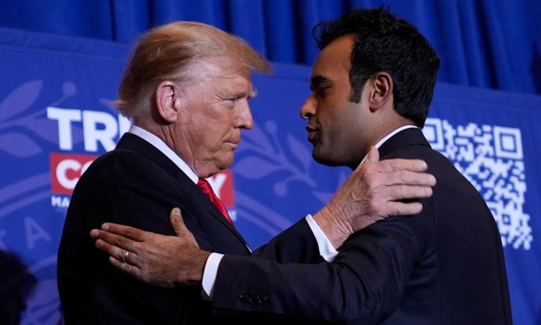 Trump supports the Ohio governor whom Ramaswamy is regarded as a nuisance primary election Trump supports the Ohio governor whom Ramaswamy is regarded as a nuisance primary election