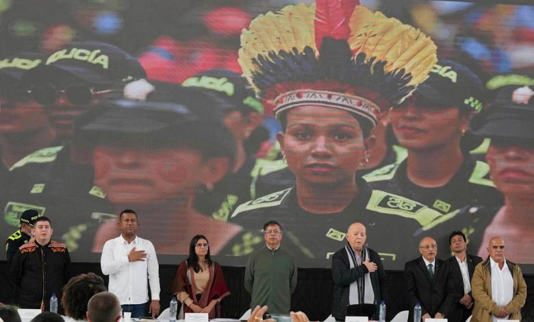 As peace negotiations progress, rebel groups began handing over weapons to the Colombian government As peace negotiations progress, rebel groups began handing over weapons to the Colombian government