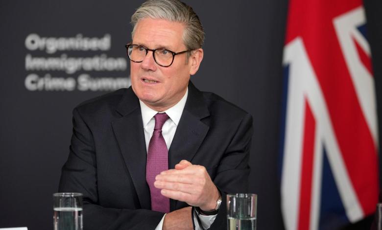 British Starmer blames him for lack of joint action when trying to stop immigration across channels British Starmer blames him for lack of joint action when trying to stop immigration across channels