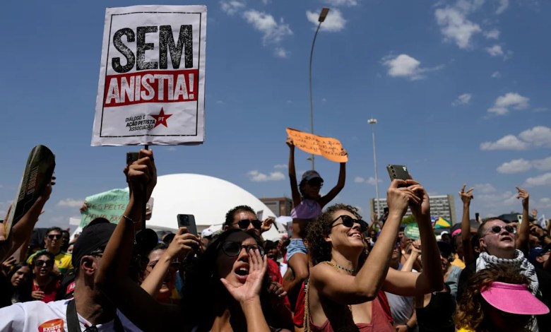 Brazilian protests Bill, who may lead to Bolsonaro and Allies pardon Brazilian protests Bill, who may lead to Bolsonaro and Allies pardon