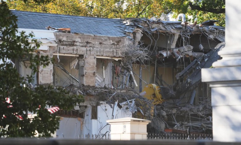 White House begins demolishing part of East Wing to build Trump ballroom White House begins demolishing part of East Wing to build Trump ballroom