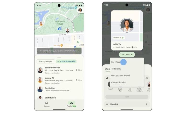 Google’s Find My Devices app can now display the live location of your contacts Google’s Find My Devices app can now display the live location of your contacts