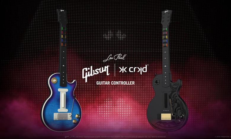 CRKD works with Gibson to create new guitar controllers CRKD works with Gibson to create new guitar controllers