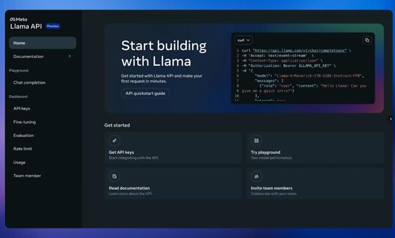 Meta makes it easier to use the Llama model for application development Meta makes it easier to use the Llama model for application development