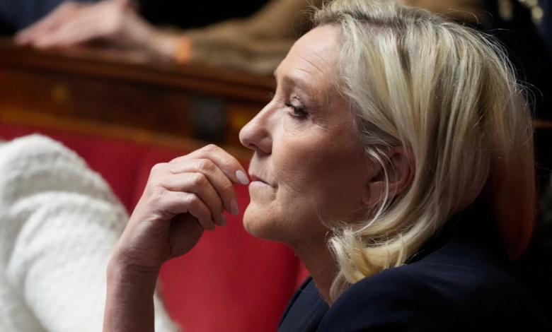 This is an election ban and legal issue against the French far-right Le Pen This is an election ban and legal issue against the French far-right Le Pen