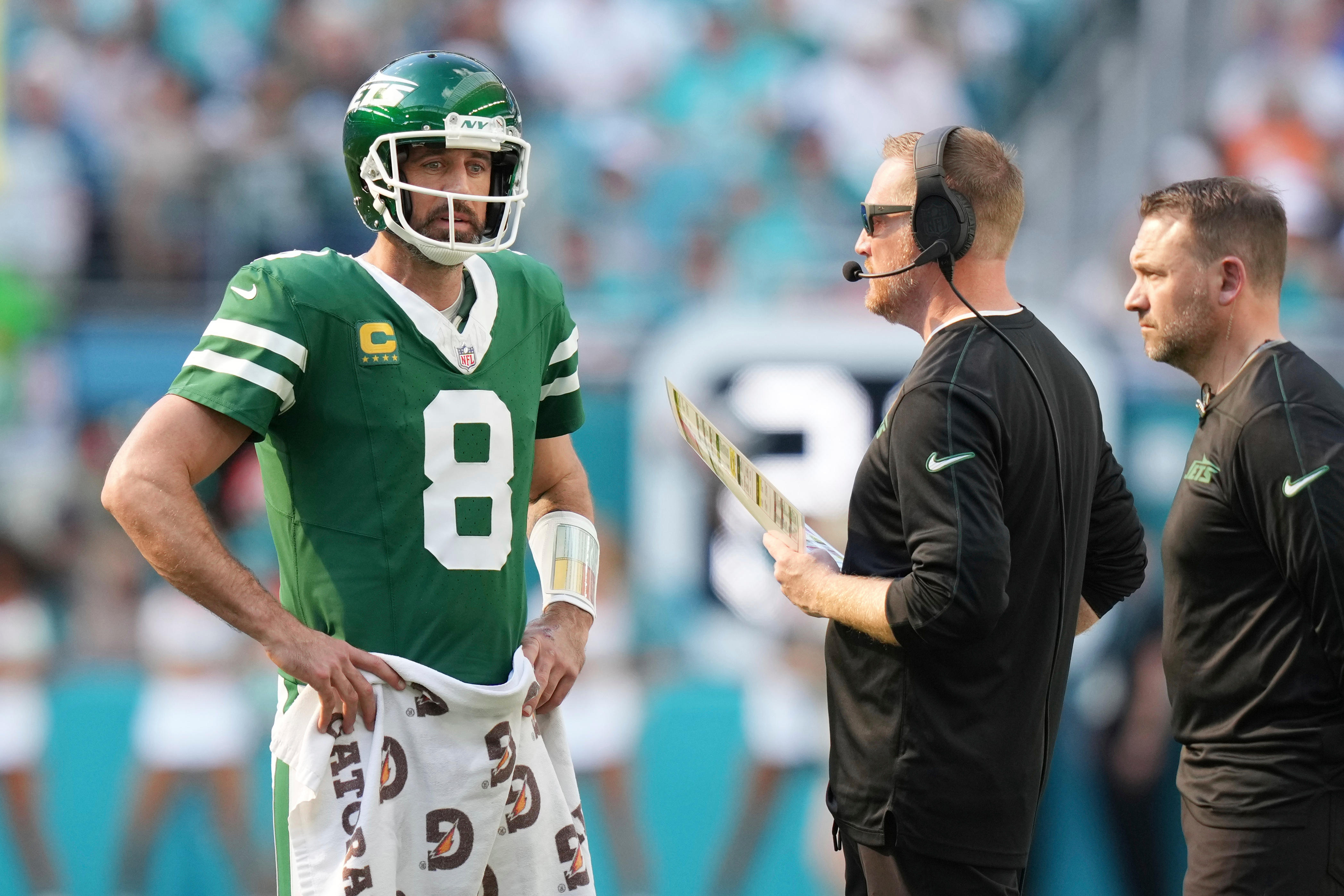 NFL playoff picture: Aaron Rodgers, Jets eliminated from postseason after loss to Dolphins NFL playoff picture: Aaron Rodgers, Jets eliminated from postseason after loss to Dolphins