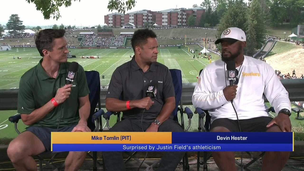 Mike Tomlin on what stands out from Justin Fields ‘GMFB’ Mike Tomlin on what stands out from Justin Fields ‘GMFB’