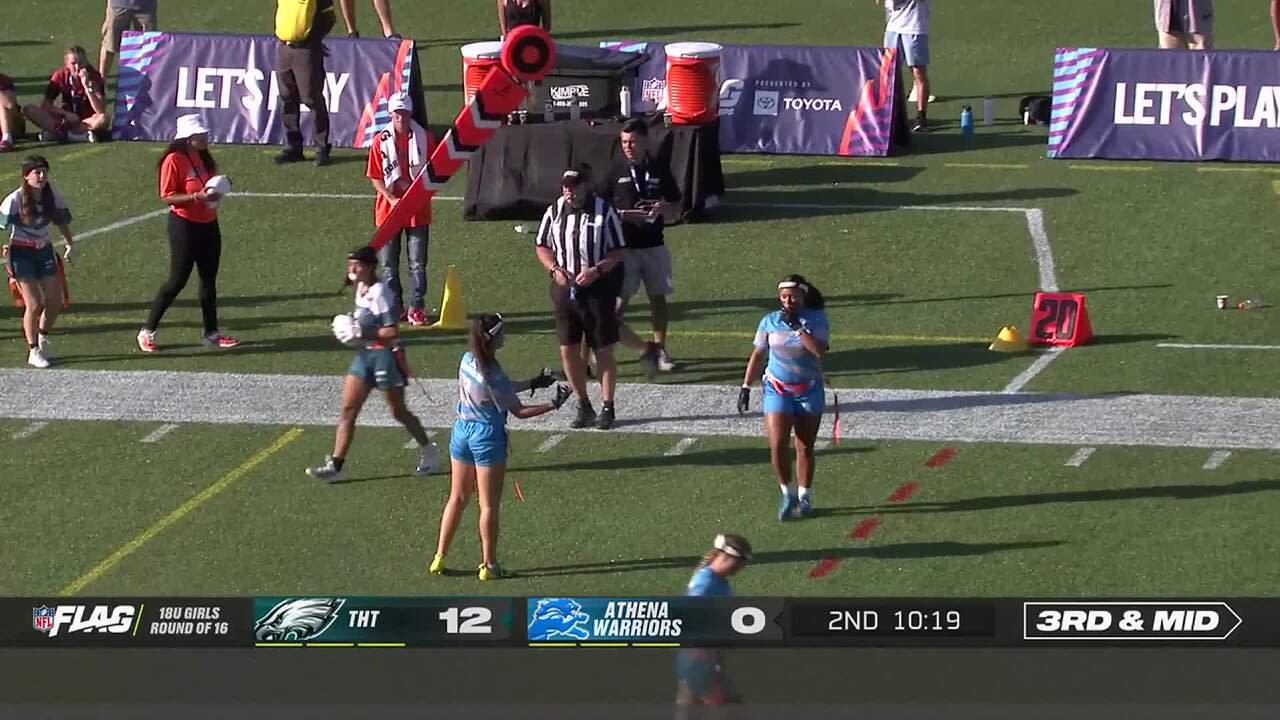 THT vs. Athena Warriors highlights NFL FLAG Championships THT vs. Athena Warriors highlights NFL FLAG Championships