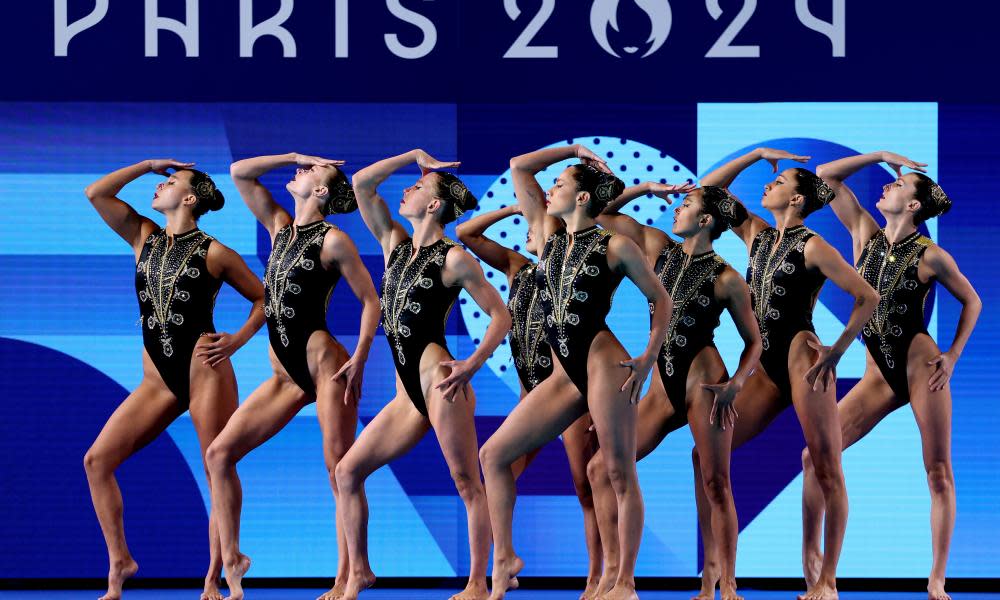 USA artistic swimming moonwalk to silver medal at Paris Olympics USA artistic swimming moonwalk to silver medal at Paris Olympics