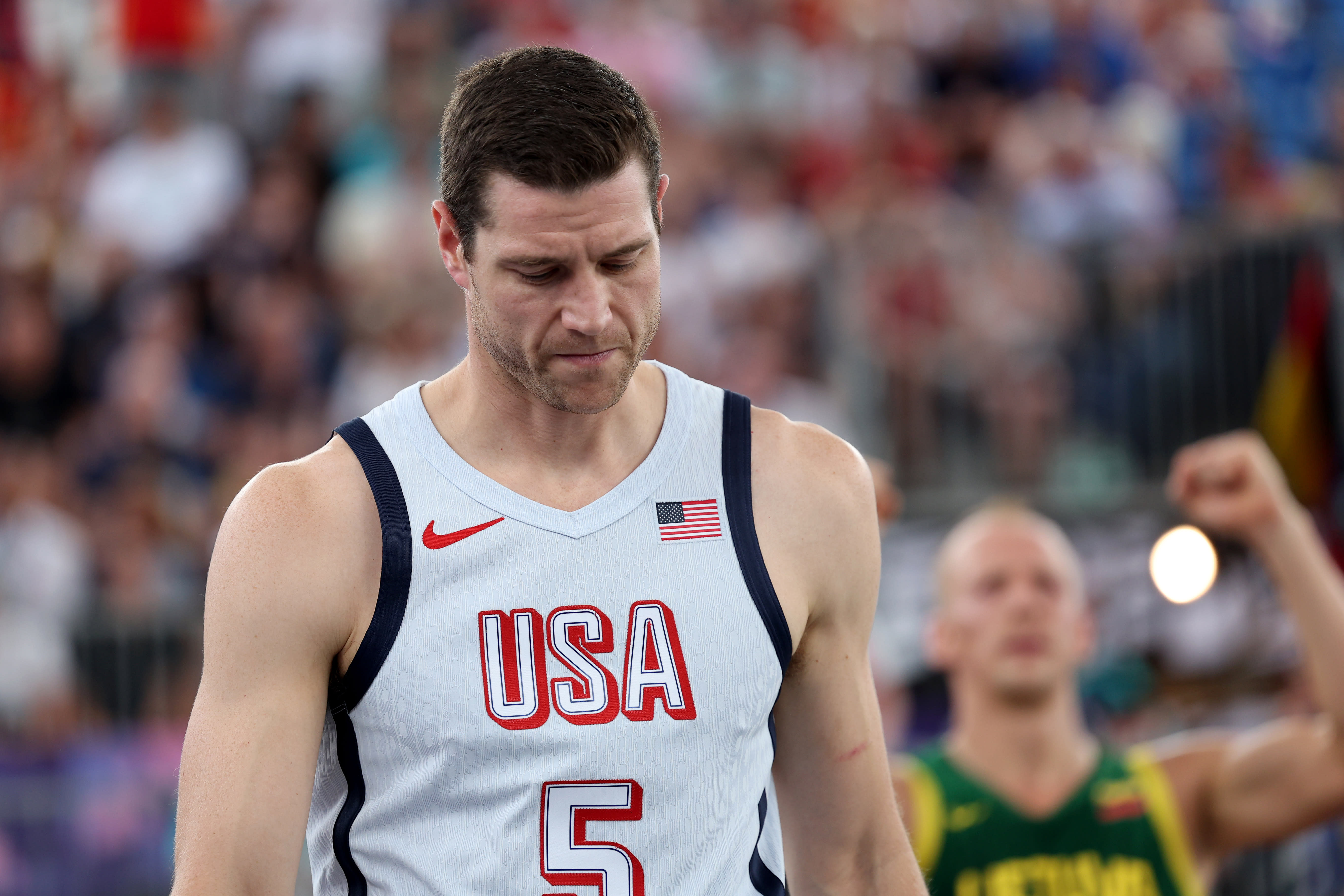 Paris Olympics: Jimmer Fredette sits out with leg injury as U.S. falls to 0-3 in 3×3 basketball Paris Olympics: Jimmer Fredette sits out with leg injury as U.S. falls to 0-3 in 3×3 basketball