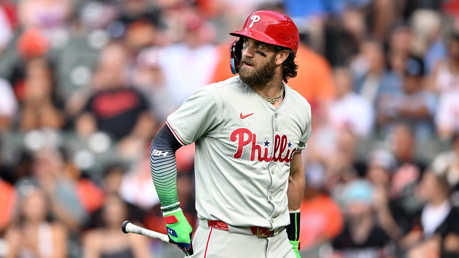 Bryce Harper on facing Mason Miller: ‘I’m good’ Bryce Harper on facing Mason Miller: ‘I’m good’