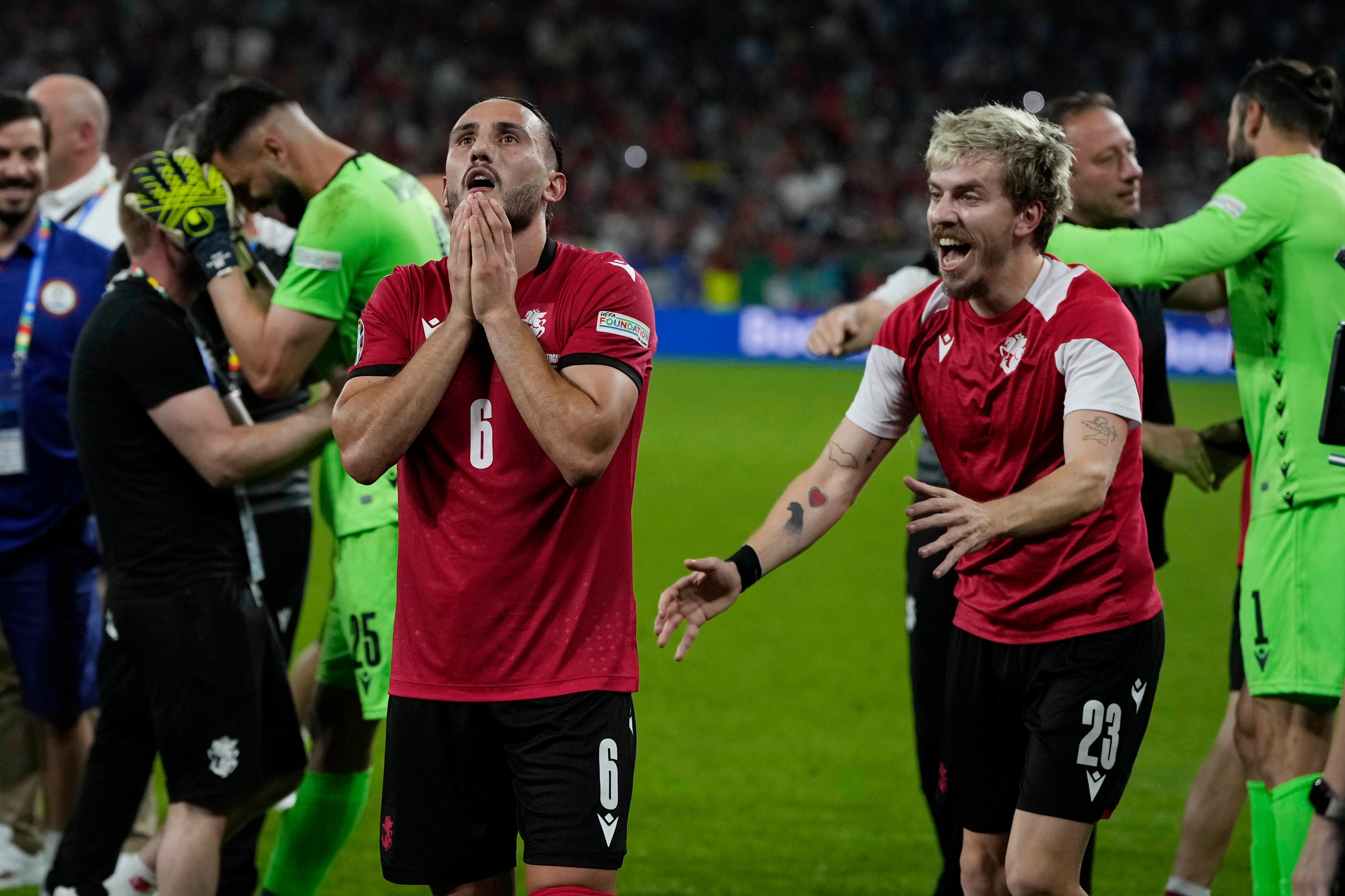 Euro 2024: Georgia shocks Portugal to advance to the knockout rounds Euro 2024: Georgia shocks Portugal to advance to the knockout rounds