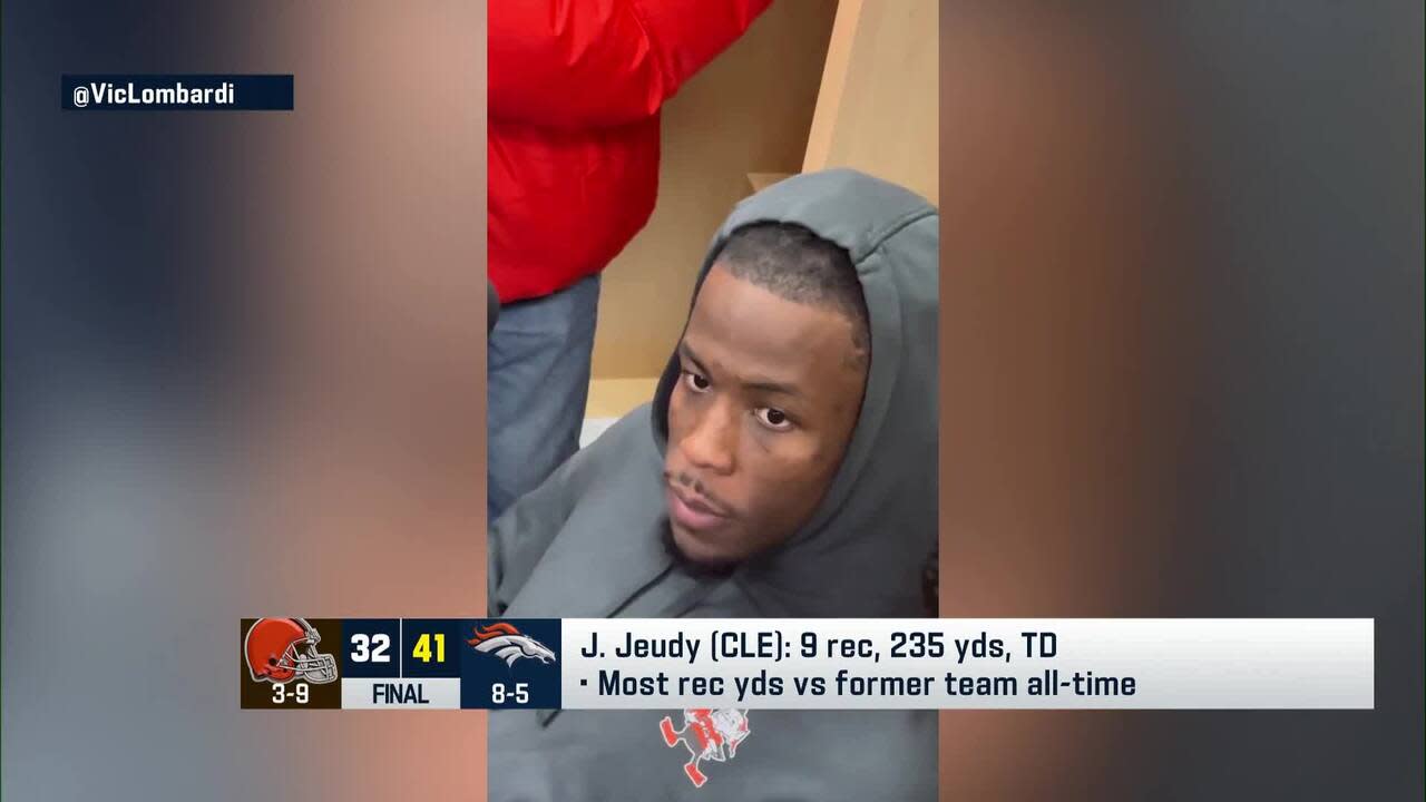 Jerry Jeudy talks about going up against his former teammate Pat Surtain Jerry Jeudy talks about going up against his former teammate Pat Surtain