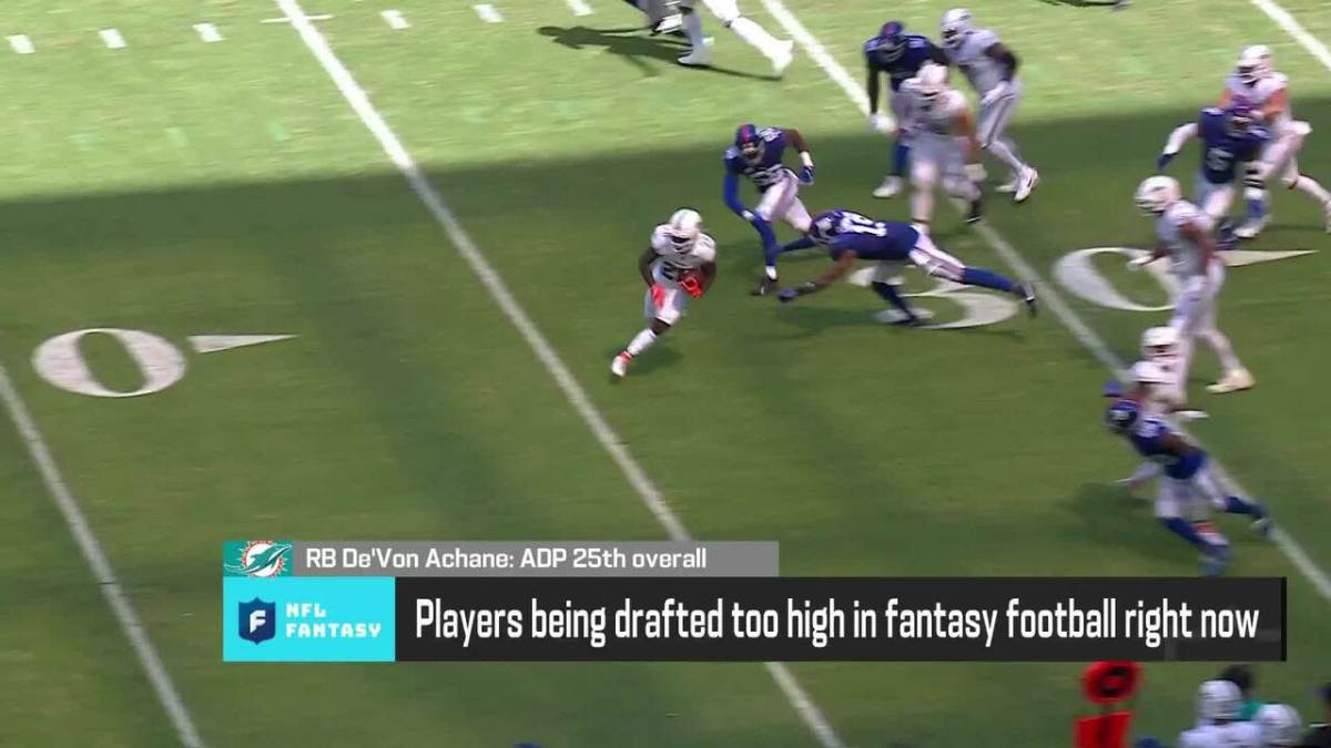 Florio: Three players who are being drafted too highly in fantasy football right now ‘The Insiders’ Florio: Three players who are being drafted too highly in fantasy football right now ‘The Insiders’